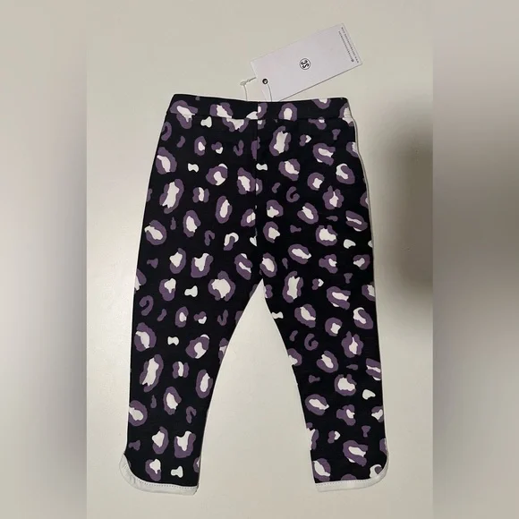 Sovereign Code Girls Leopard Black Purple Pant - Size 12 months NWT - Picture 2 of 6